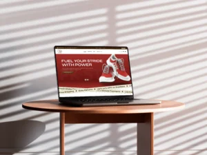 Stylish Ecom website design built with WordPress and Elementor by Vigroos Web Designs