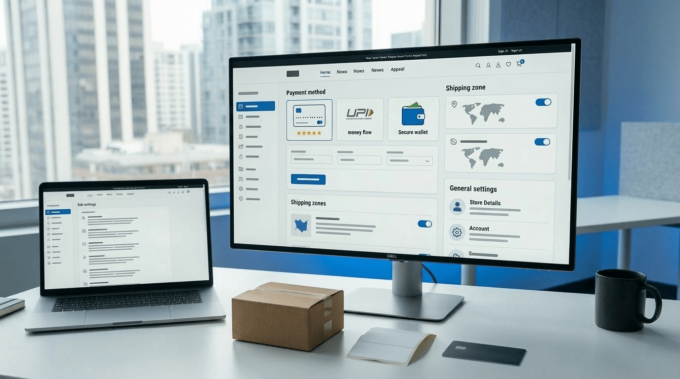 Payments, Shipping & Store Settings