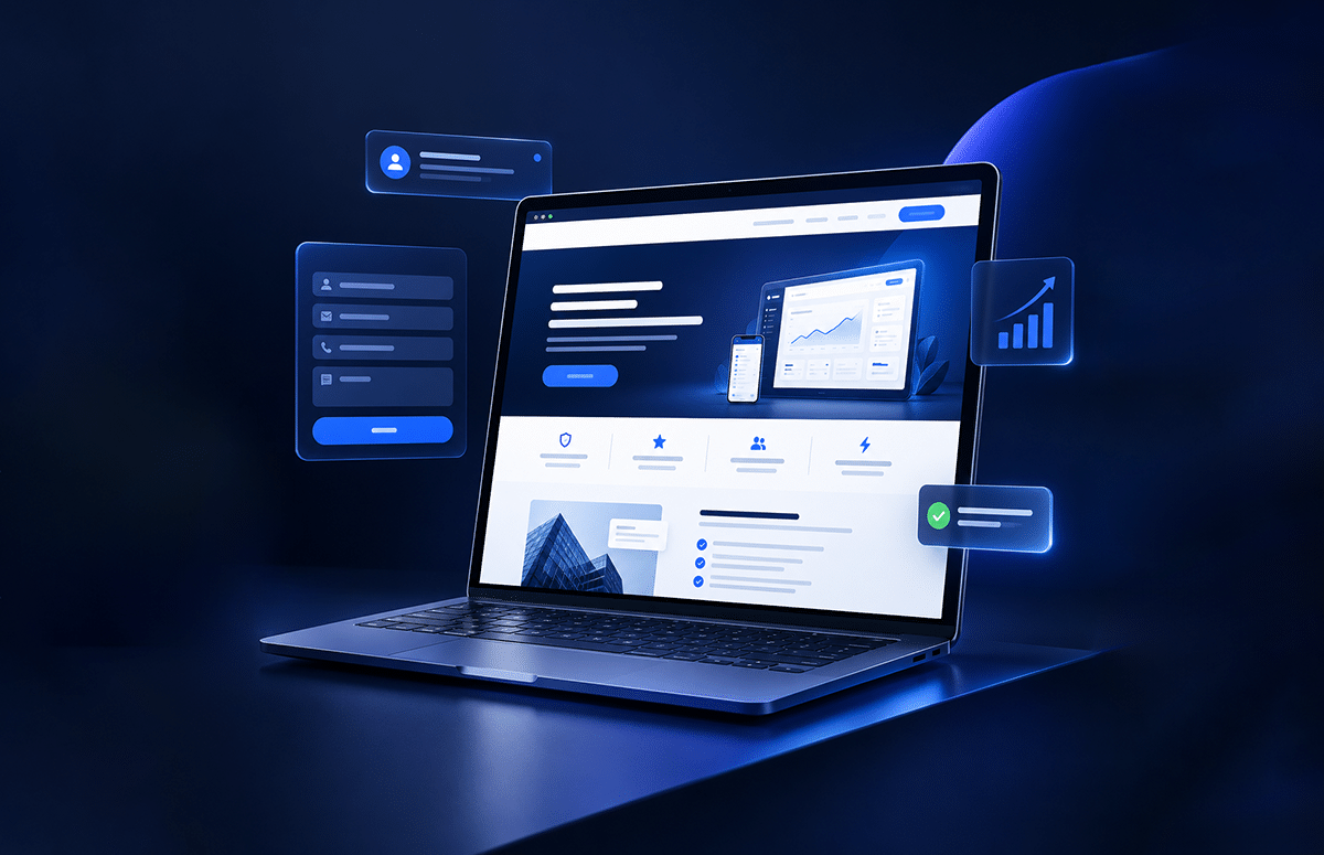 Landing Page Design - vigroos web designs