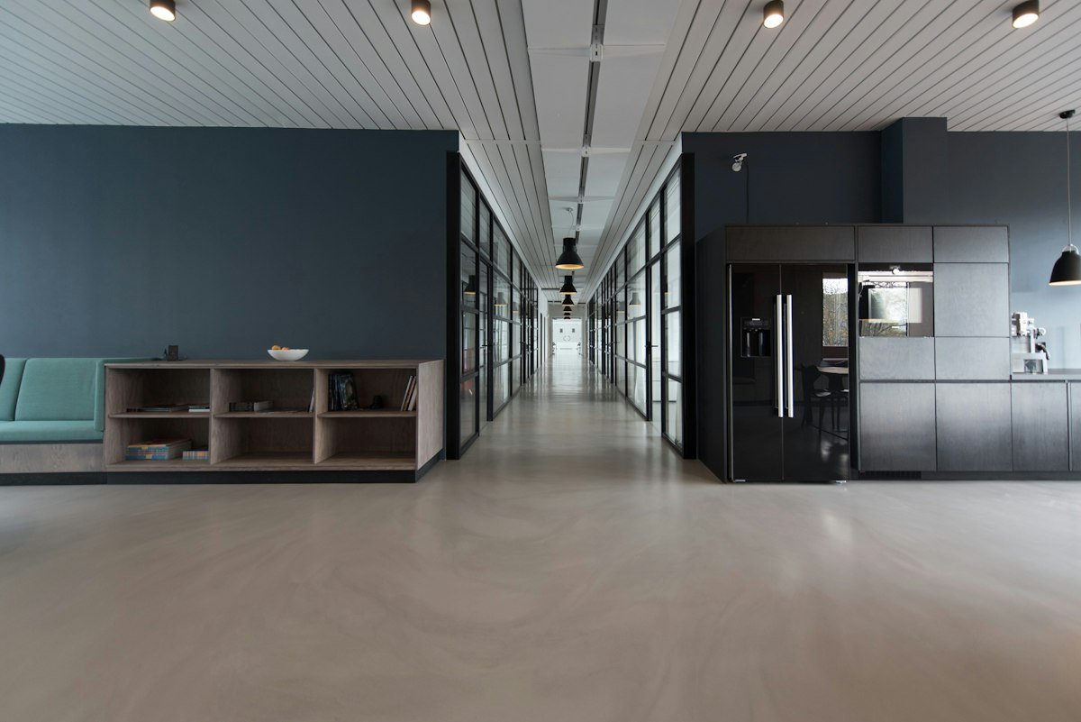 Bright contemporary commercial headquarters representing verified physical business address and authoritative local brand