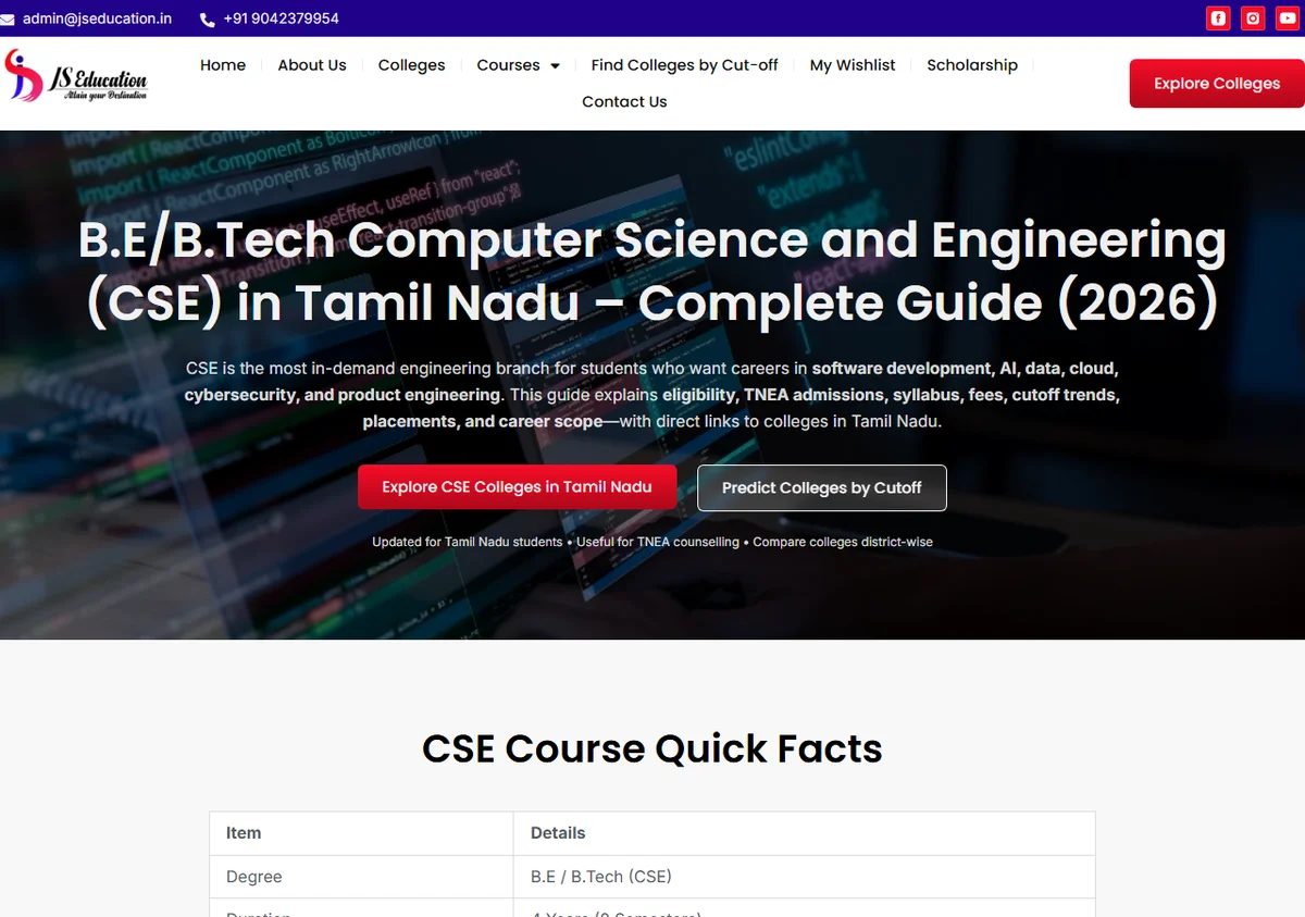 JS Education Course Taxonomy and Curriculum Structure